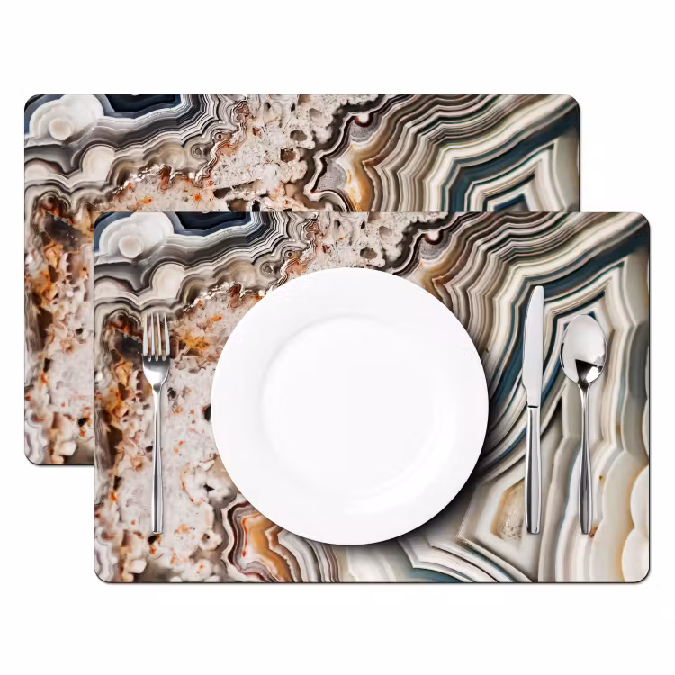 Tischset - Geologische Kunstwerke — 2