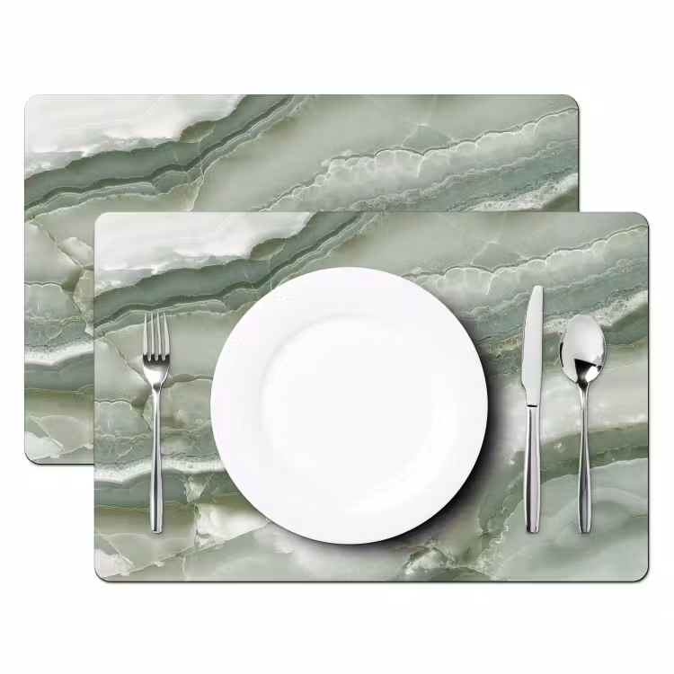 Tischset - Mehrschichtiges Grün — 2