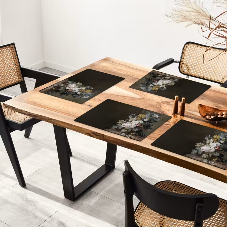 Tischset - Stilleben mit Blumen - 6 Stück — 4