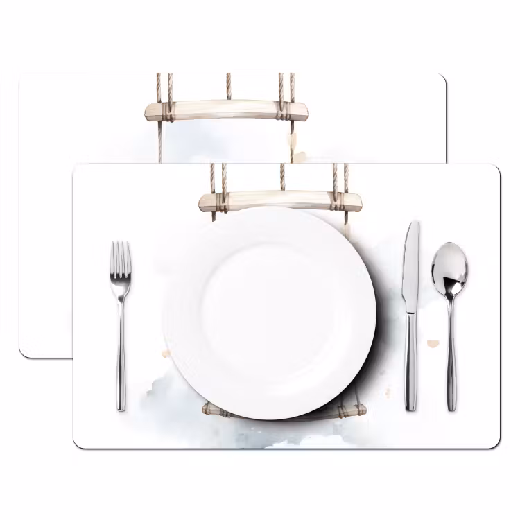 Tischset - 6 Stück - Bär - Baby - Tier - Kinder - Babyzimmer - Kinderzimmer - 6 Stück — 2