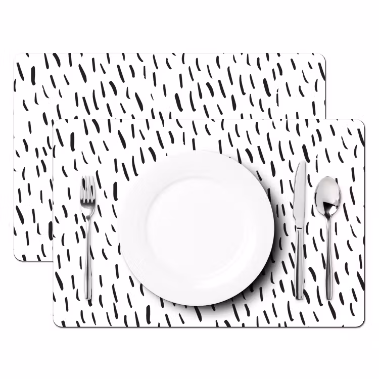 Tischset - Minimalistische Sinfonie - 6 Stück — 2