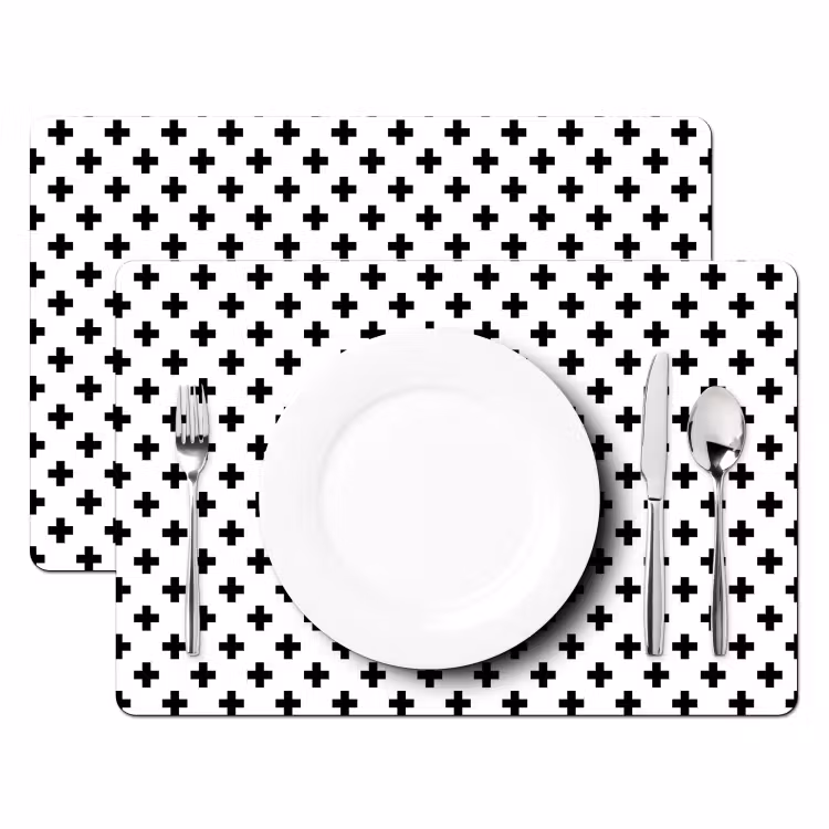 Tischset - Monochrome Verbindung - 6 Stück — 2