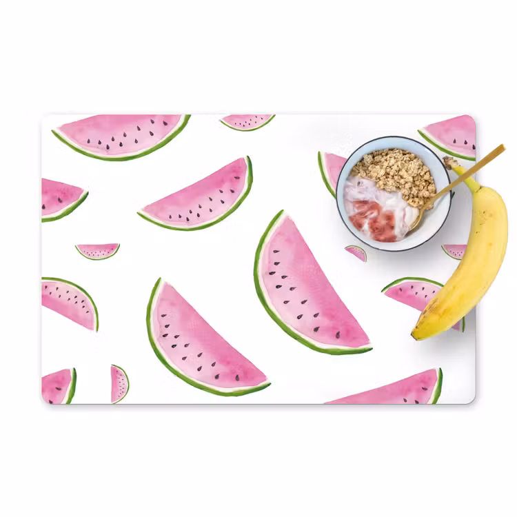 Tischset - Sommer Wassermelonen - 6 Stück — 1