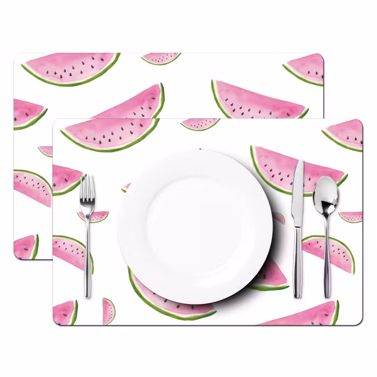 Tischset - Sommer Wassermelonen - 6 Stück — 2
