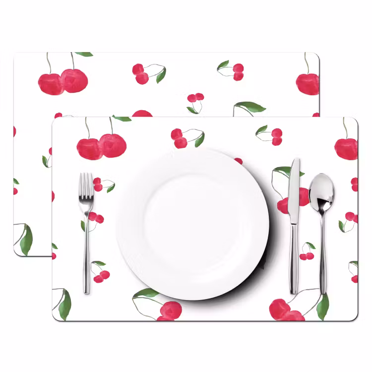 Tischset - Sweet Cherry Dance - 6 Stück — 2