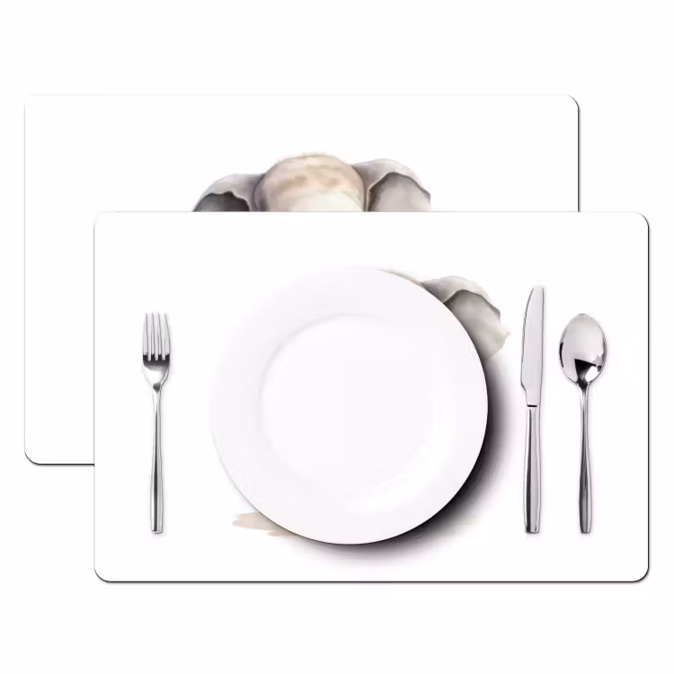 Tischset - 6 Stück - Elefant - Tiere - Kinder - Aquarell - 6 Stück — 2