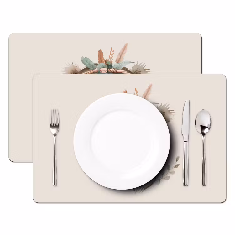 Tischset - 6 Stück - Faultier - Tiere - Bohème - Boho - 6 Stück — 2