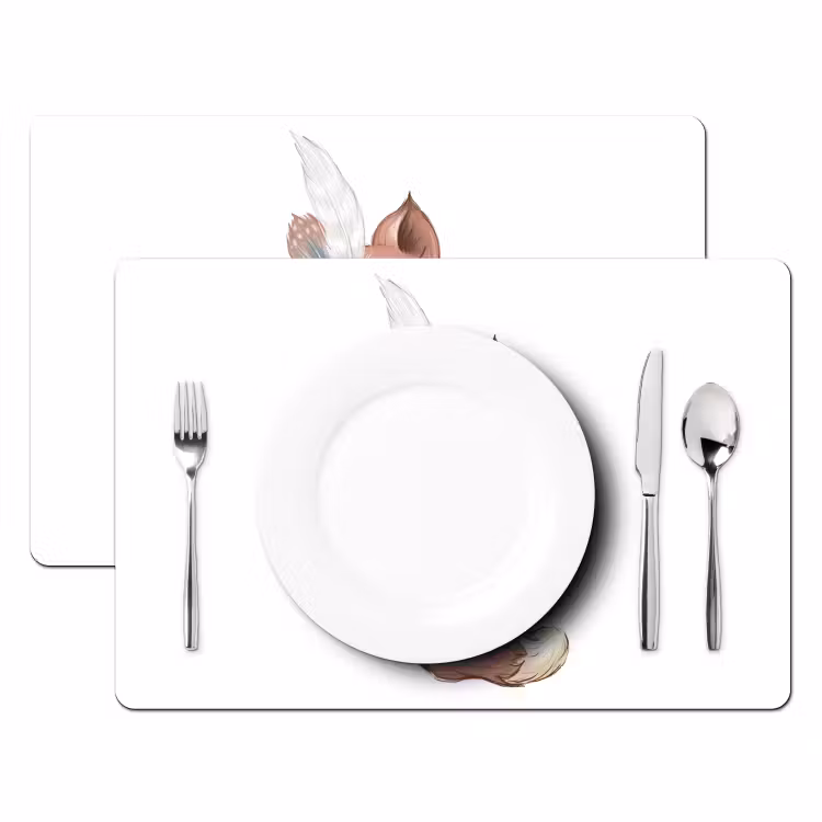 Tischset - 6 Stück - Fuchs - Tier - Waldtiere - 6 Stück — 2