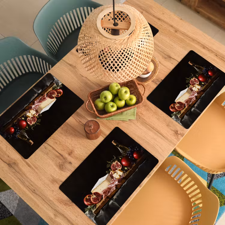 Tischset - Stilleben - Vintage - Trinktafel - 6 Stück — 3