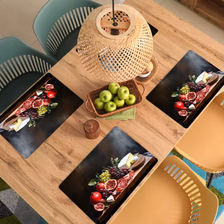 Tischset - Trinktafel - Stilleben - Vintage - 6 Stück — 3