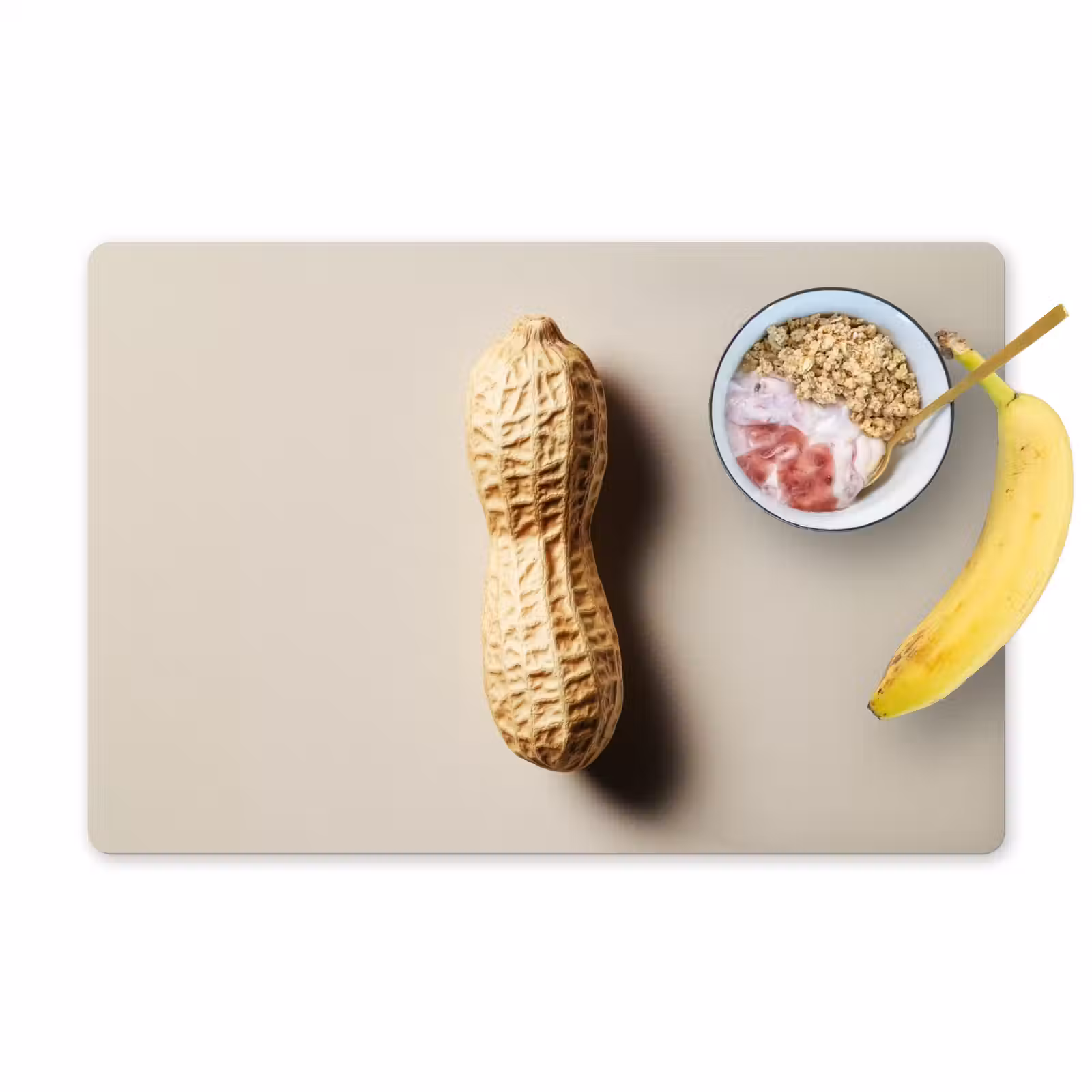 Tischset - Erdnuss - Roh - Beige - 6 Stück — 1