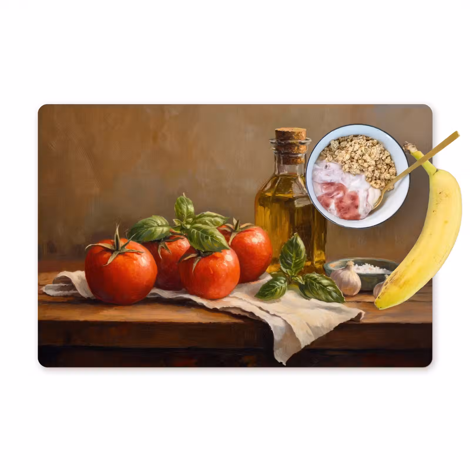 Tischset - Tomaten - Olivenöl - Stilleben - 6 Stück — 1