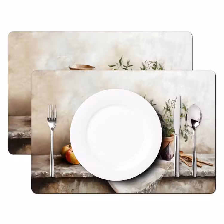 Tischset - Obst - Kräuter - Ländlich - 6 Stück — 2