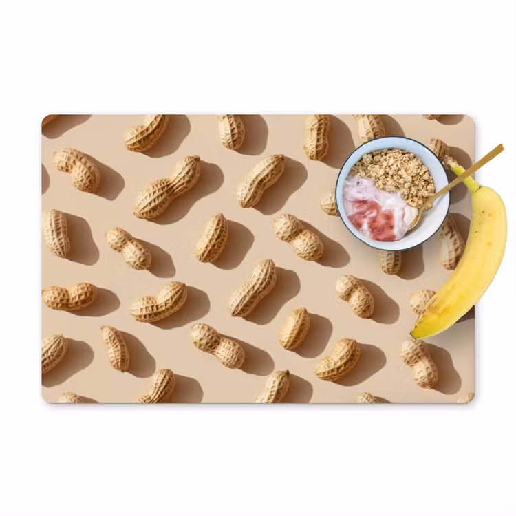 Tischset - Peanuts - Muster - Beige - 6 Stück — 1