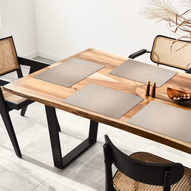 Tischset - 6 Stück - Japandi - Beige - Modern - 6 Stück — 4