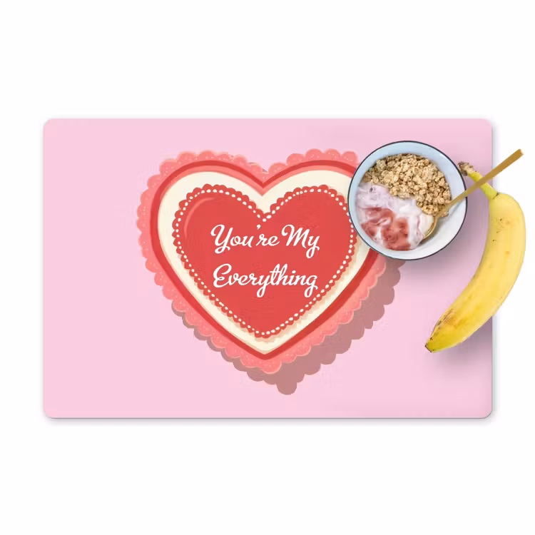 Tischset - Liebe - Herz - Valentinstag - 6 Stück — 1
