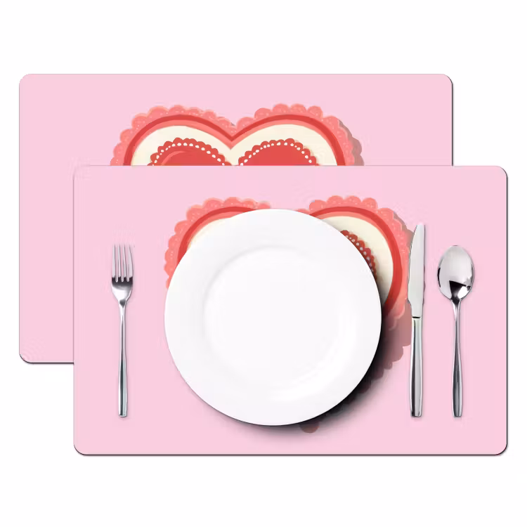 Tischset - Liebe - Herz - Valentinstag - 6 Stück — 2