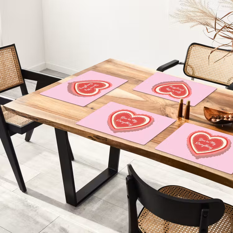 Tischset - Liebe - Herz - Valentinstag - 6 Stück — 4