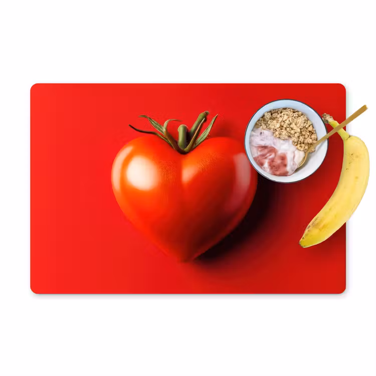 Tischset - Tomate - Rot - Herz — 1