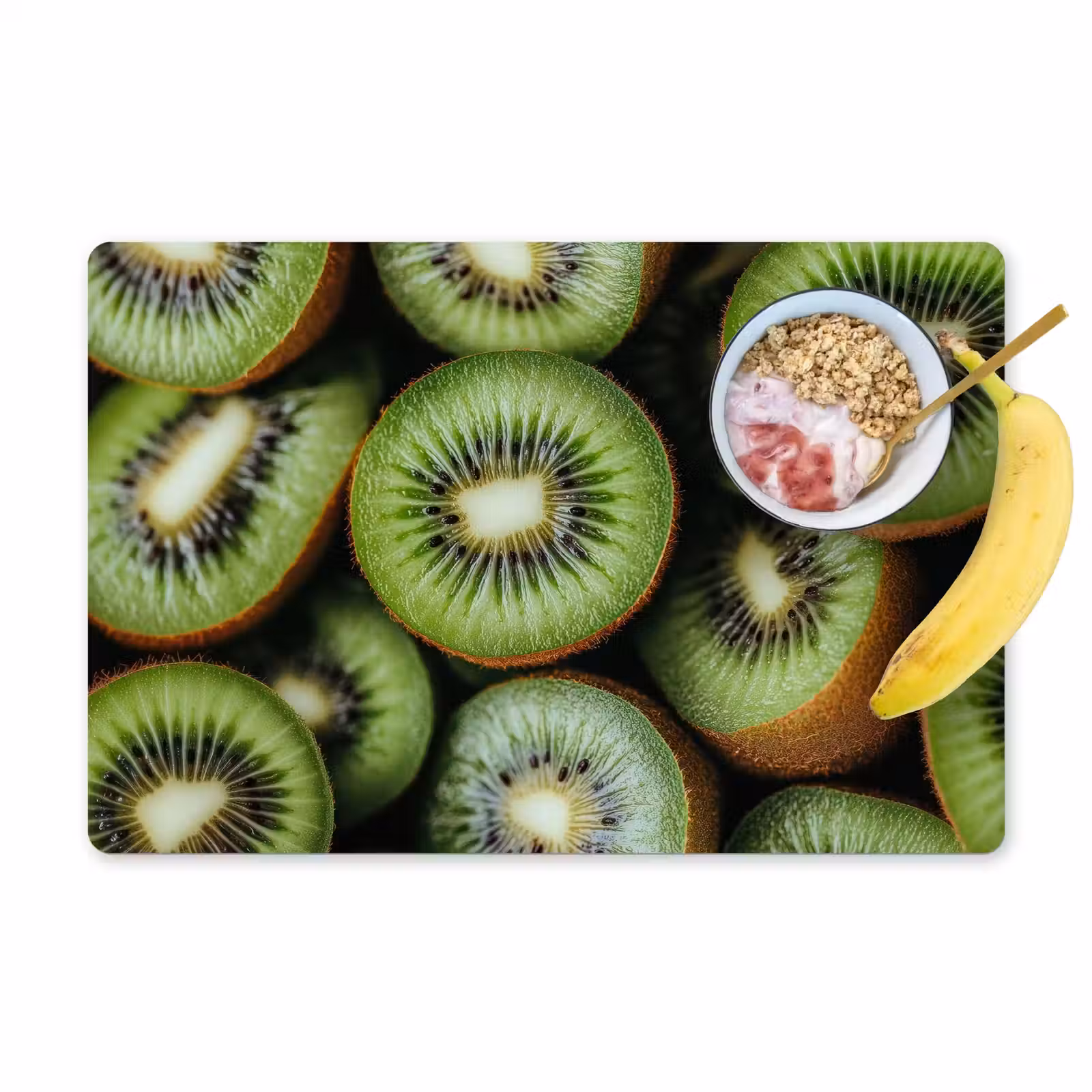 Tischset - Kiwi - Obst - Grün — 1
