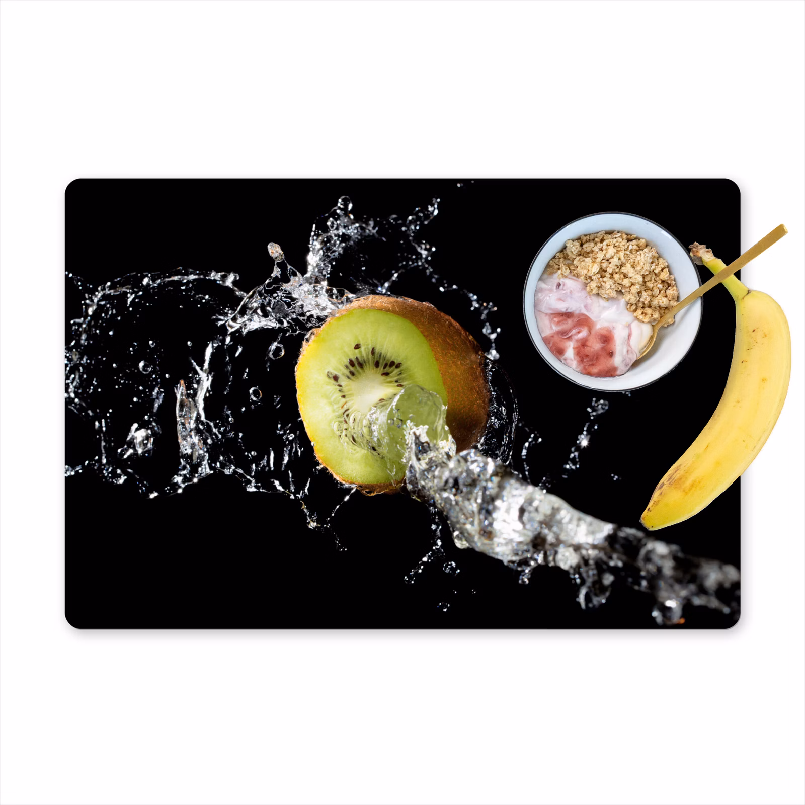 Tischset - Kunstwerk Kiwi im Wasser — 1