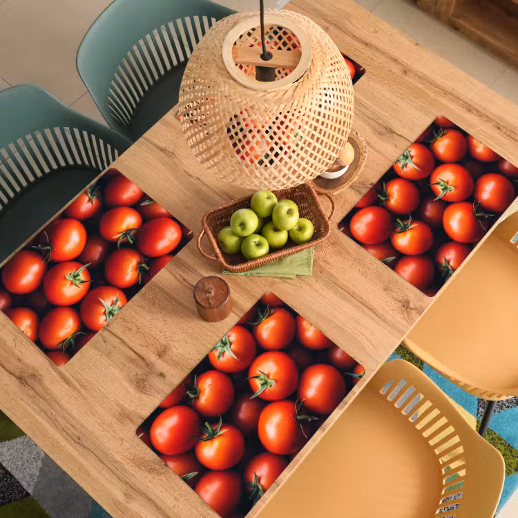 Tischset - Gemüse - Rot - Tomaten — 3