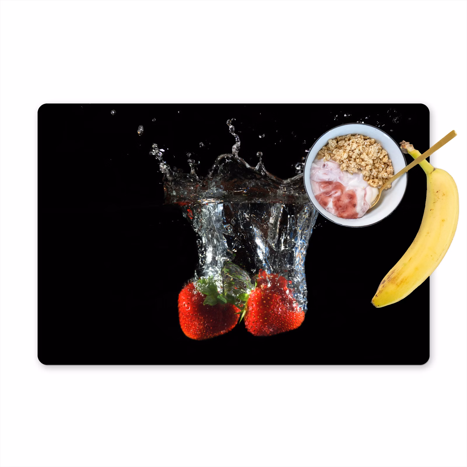 Tischset - Taucher-Erdbeeren — 1
