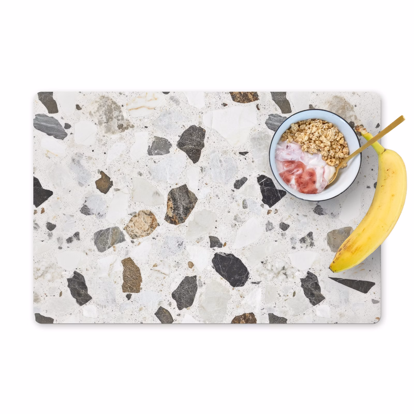 Tischset - Marmor - Terrazzo - Dekoration - Raumgestaltung - 6 Stück — 1