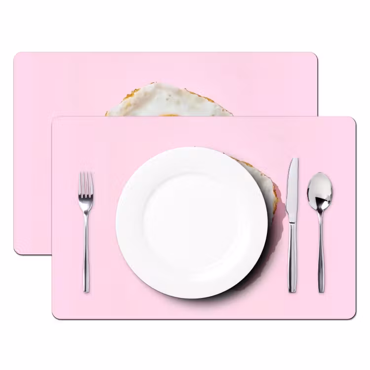Tischset - Ei - Disco - Frühstück - Glitzer - 6 Stück — 2