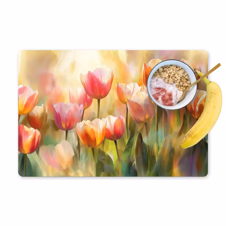Tischset - Tulpen - Märchenhaft - Farbenfroh — 1