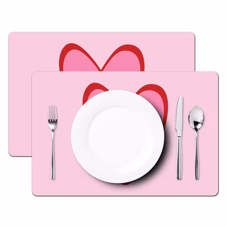 Tischset - Zitat - Mutter - Rosa - 6 Stück — 2