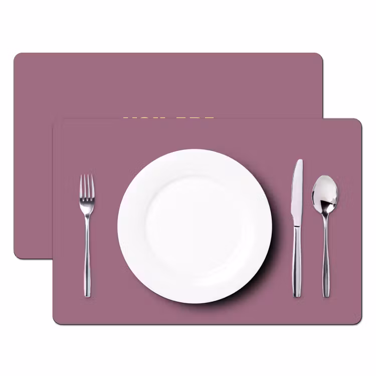 Tischset - Text - Lila - Erstaunlich - 6 Stück — 2
