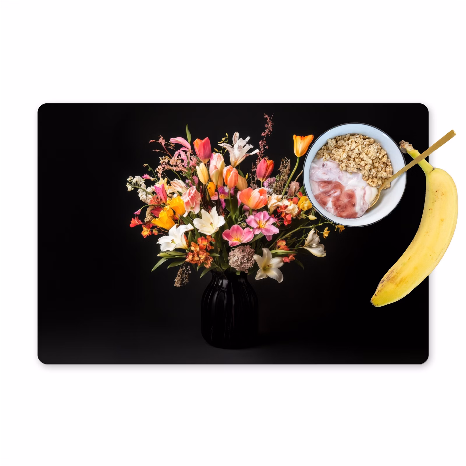 Tischset - Vase - Blumen - Tulpen — 1