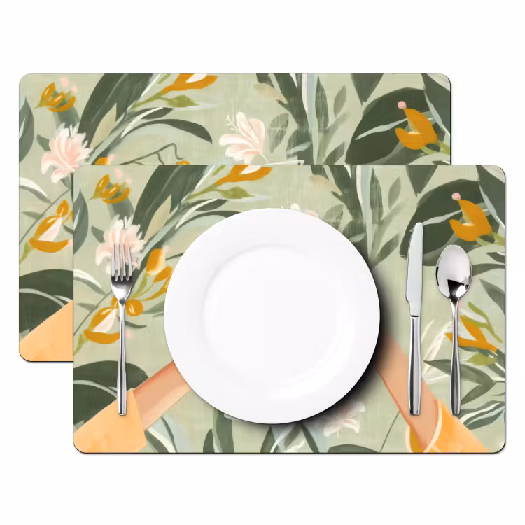 Tischset - Gläser - Cheers - Grün — 2