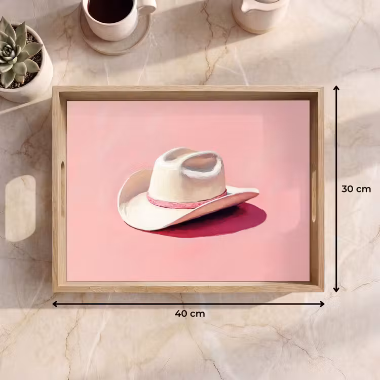 Tablett - Summers - Hut - Rosa — 7