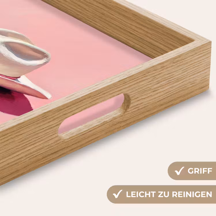 Tablett - Summers - Hut - Rosa — 8