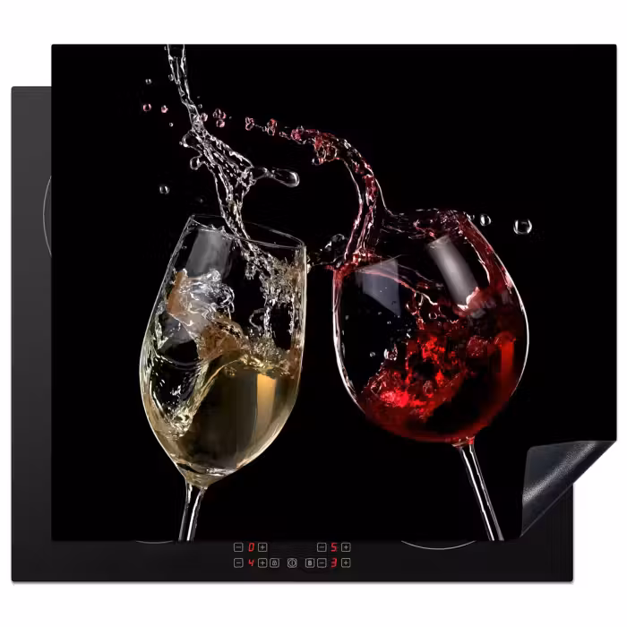 Herdabdeckplatte - Dynamische Weinsinfonie