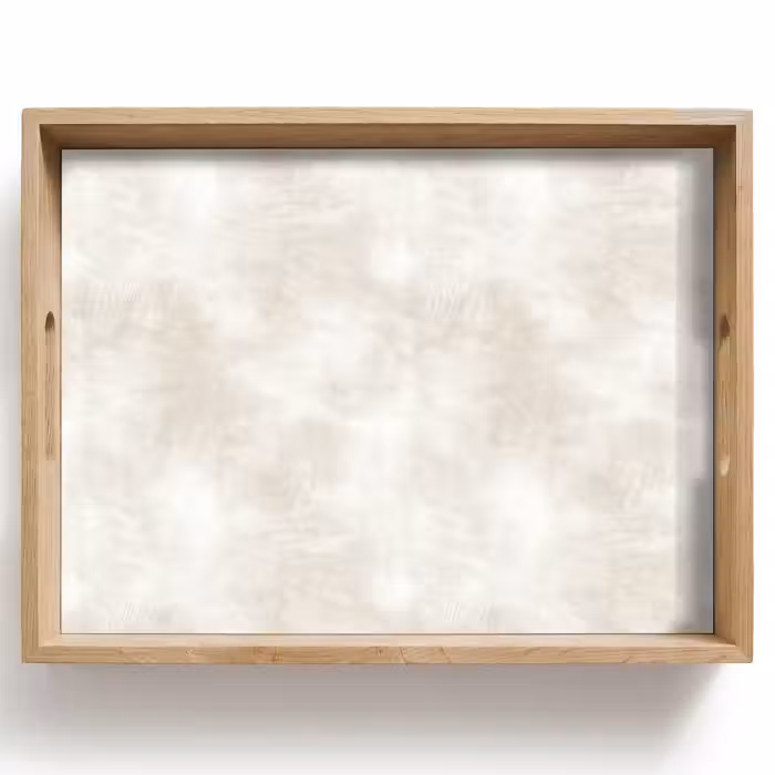 Tablett - Dezent - Textur - Beige